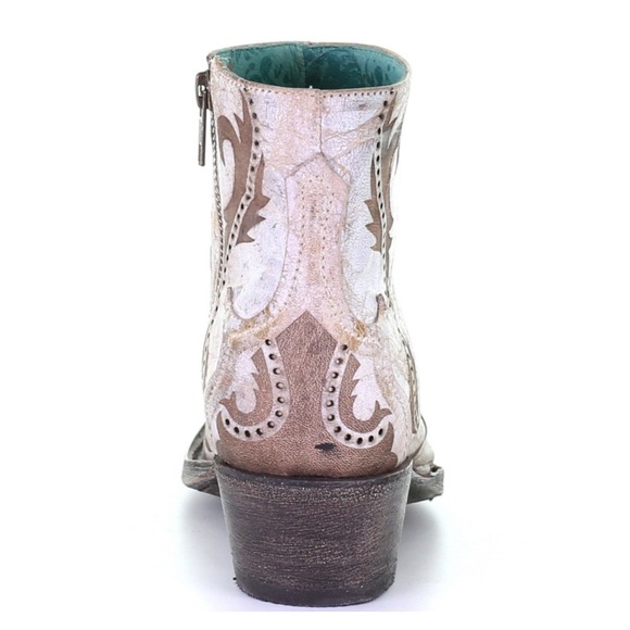 NWT CORRAL WOMEN'S LAZER ANKLE FASHION BOOTIES - SNIP TOE Size 8.5 - Picture 4 of 15